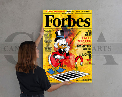 I Paid Less Income Taxes Than Donald Canvas Wall Art