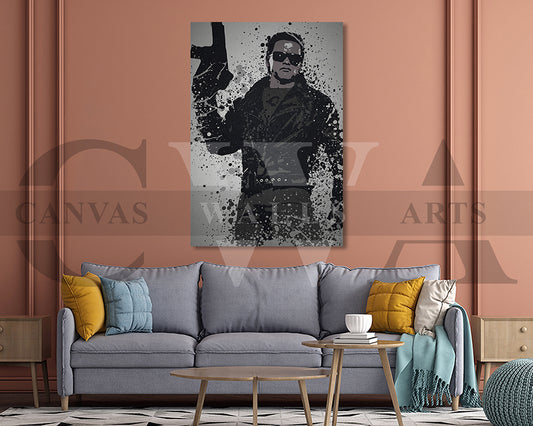 I'll be back Canvas Wall Art