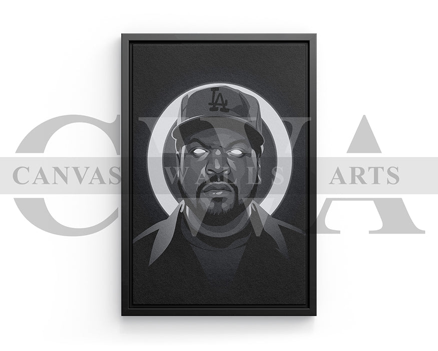 Ice Cube American Rapper Canvas Wall Art