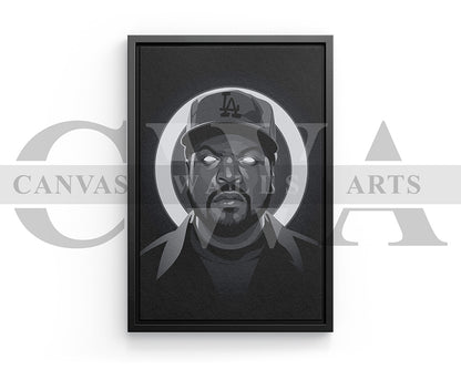 Ice Cube American Rapper Canvas Wall Art
