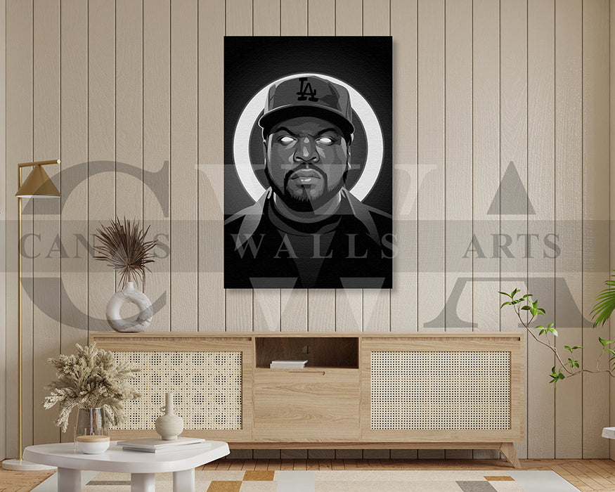 Ice Cube American Rapper Canvas Wall Art