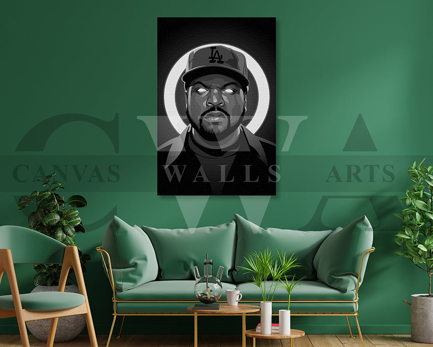 Ice Cube American Rapper Canvas Wall Art