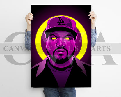 Ice Cube Canvas Wall Art