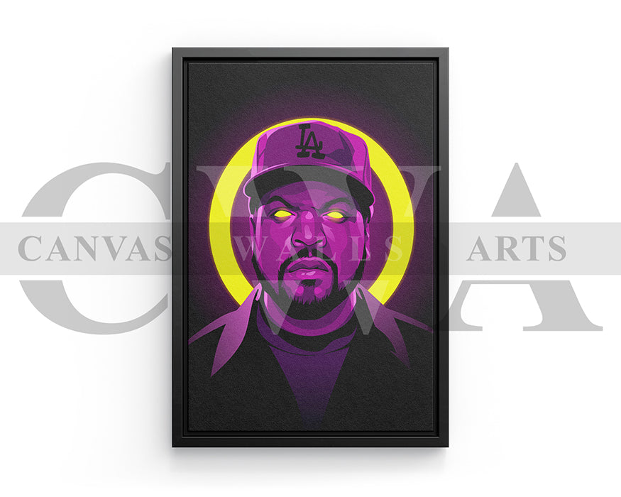 Ice Cube Canvas Wall Art