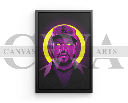 Ice Cube Canvas Wall Art