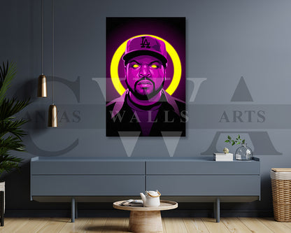 Ice Cube Canvas Wall Art