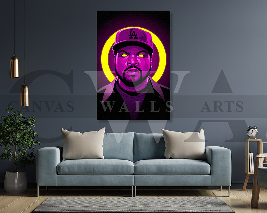 Ice Cube Canvas Wall Art