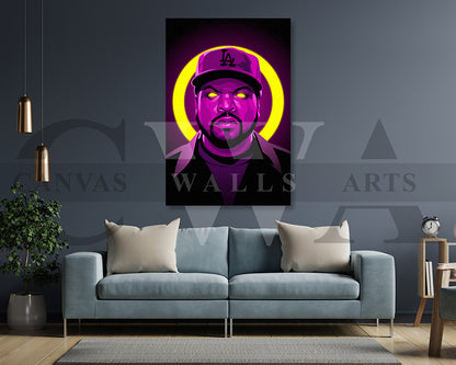 Ice Cube Canvas Wall Art