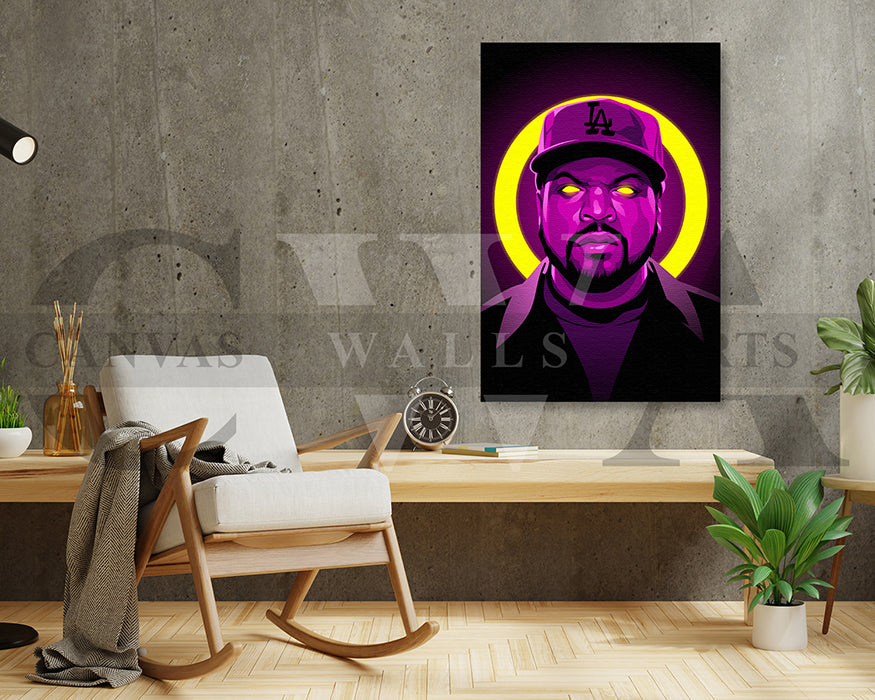 Ice Cube Canvas Wall Art