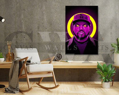 Ice Cube Canvas Wall Art