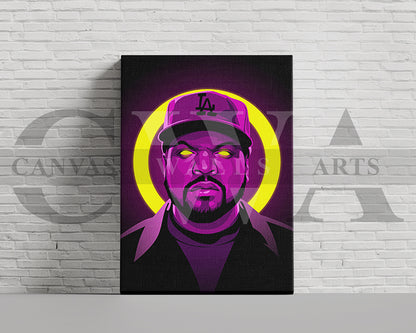 Ice Cube Canvas Wall Art