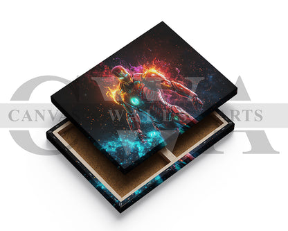 Iron Man Divine Vengeance Canvas Wall Art