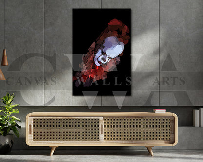 It Canvas Wall Art Abstract Movie Poster