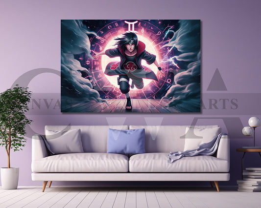 Itachi Uchiha Canvas Wall Art