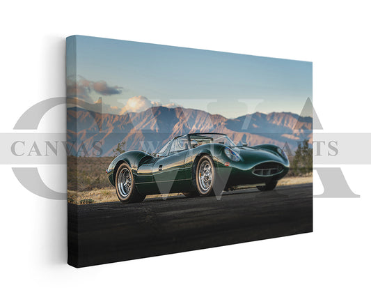 Jaguar XJ13 Canvas Wall Art Car Poster Print