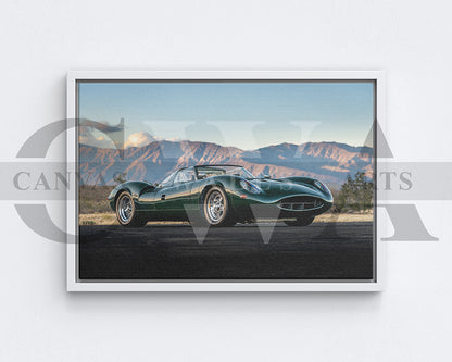 Jaguar XJ13 Canvas Wall Art Car Poster Print