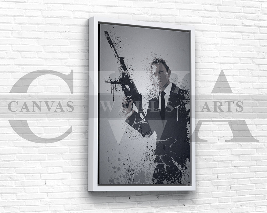 James Bond Canvas Wall Art