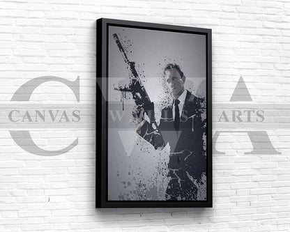 James Bond Canvas Wall Art