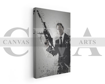 James Bond Canvas Wall Art