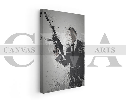 James Bond Canvas Wall Art