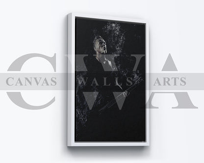 James Hetfield Canvas Wall Art Abstract Music Poster