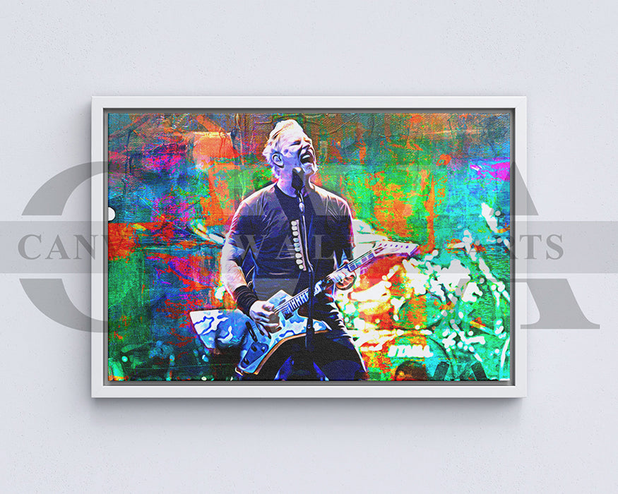 James Hetfield Canvas Wall Art