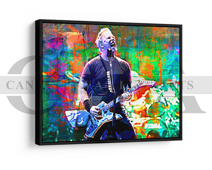 James Hetfield Canvas Wall Art