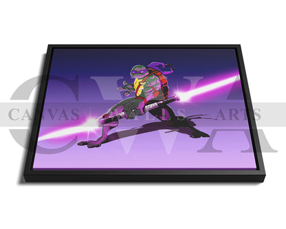 Jedi Donatello Canvas Wall Art