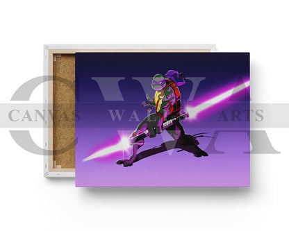 Jedi Donatello Canvas Wall Art