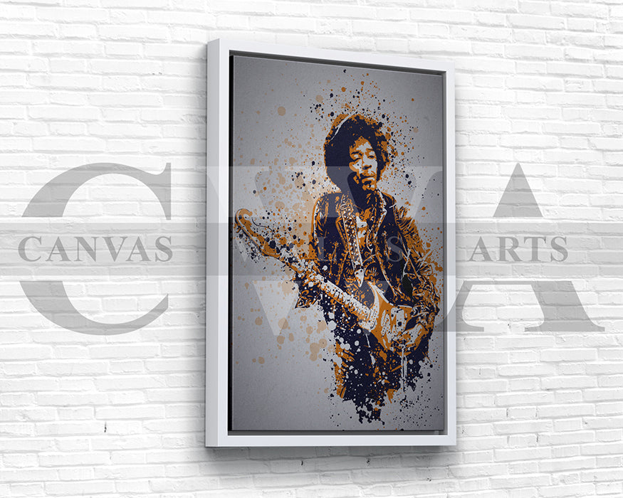 Jimi Hendrix Canvas Wall Art
