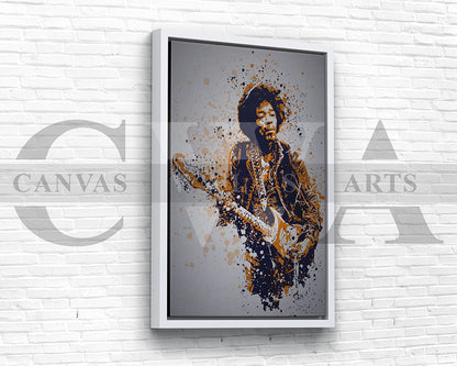 Jimi Hendrix Canvas Wall Art