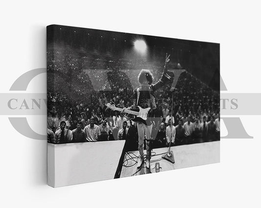 Jimi Hendrix Canvas Wall Art