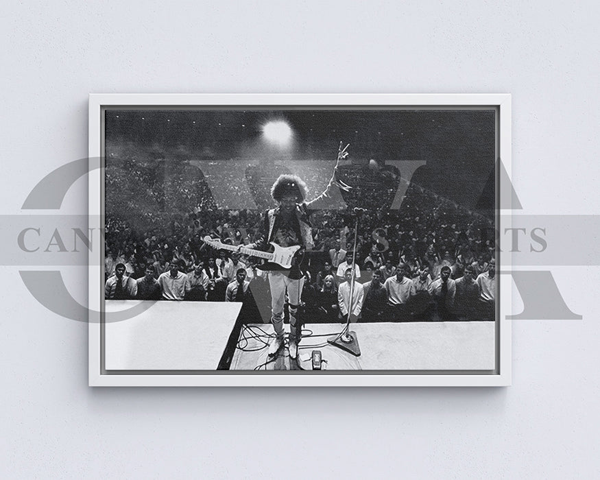 Jimi Hendrix Canvas Wall Art