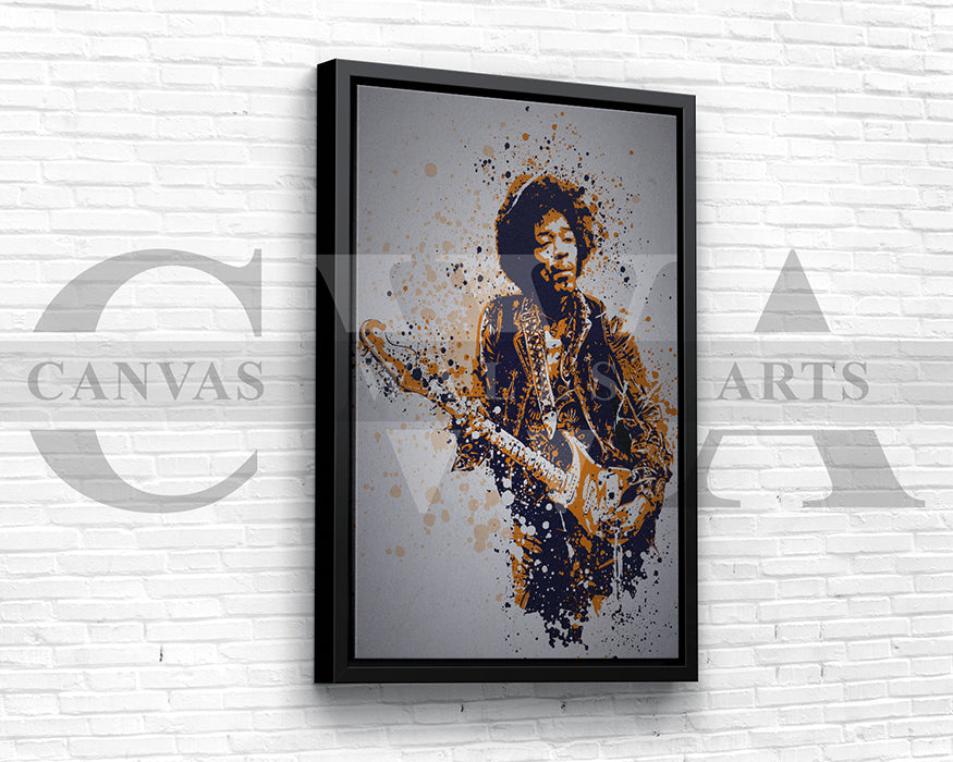 Jimi Hendrix Canvas Wall Art