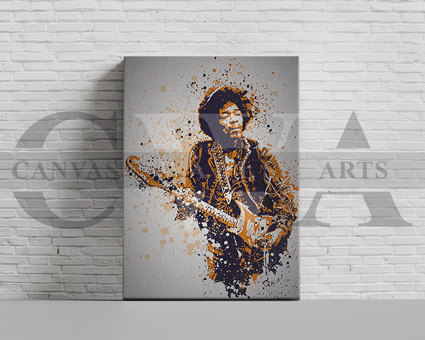 Jimi Hendrix Canvas Wall Art