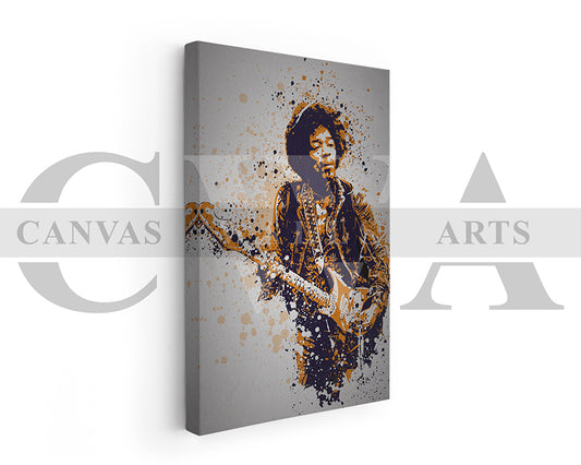 Jimi Hendrix Canvas Wall Art