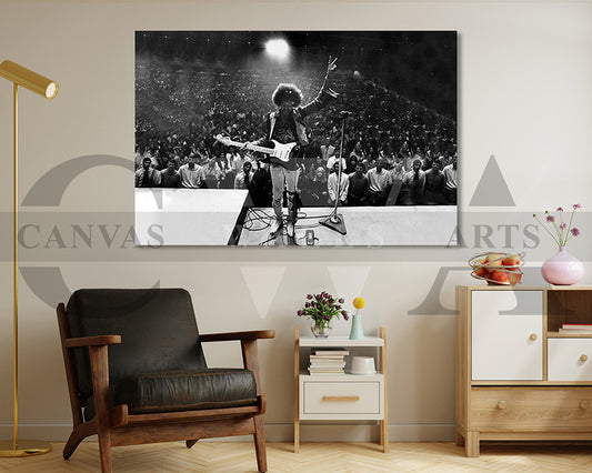 Jimi Hendrix Canvas Wall Art