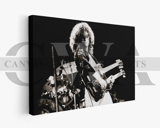 Jimmy Page Canvas Wall Art