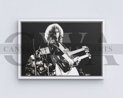 Jimmy Page Canvas Wall Art