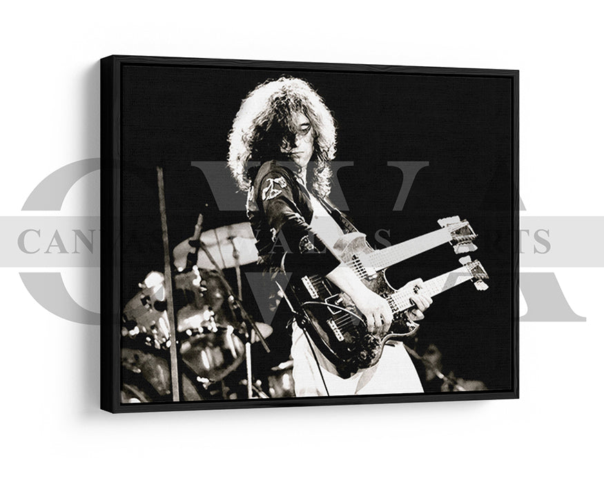 Jimmy Page Canvas Wall Art