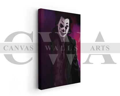 Joker Canvas Wall Art Movie Poster