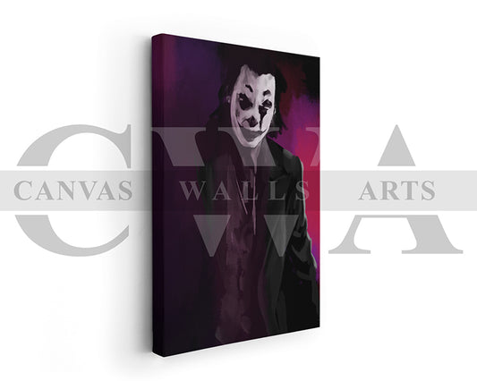 Joker Canvas Wall Art Movie Poster