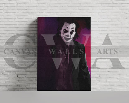 Joker Canvas Wall Art Movie Poster