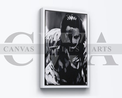 The Jocker Canvas Wall Art Abstract Movie Poster