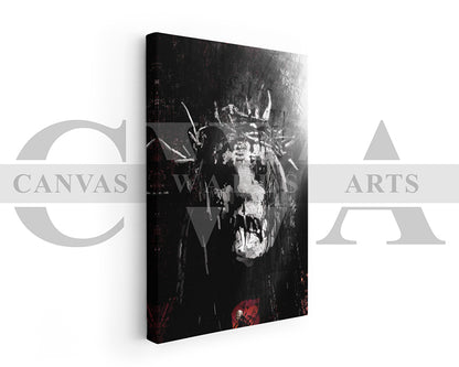 Joey Jordison Canvas Wall Art Abstract Music Poster