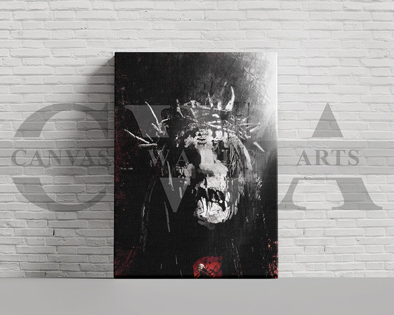 Joey Jordison Canvas Wall Art Abstract Music Poster