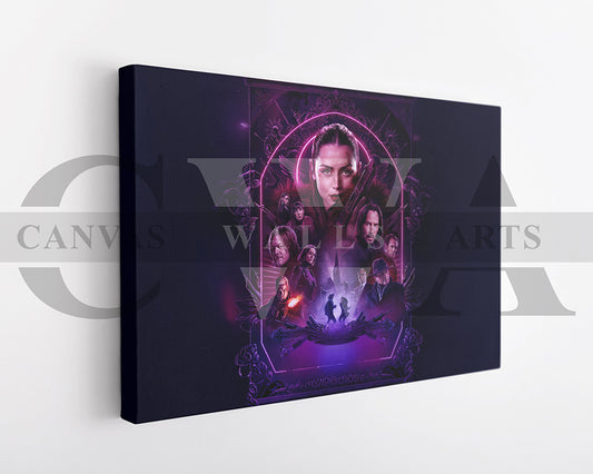 John Wick Ballerina Canvas Wall Art