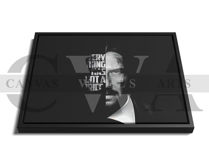 John Wick Canvas Wall Art