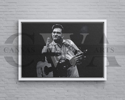 Johnny Cash Canvas Wall Art