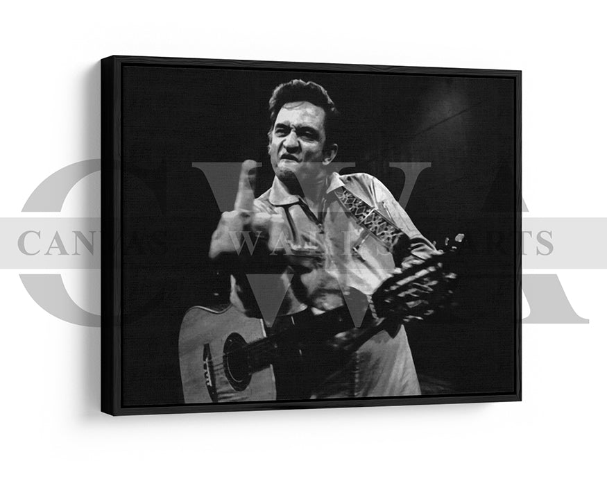 Johnny Cash Canvas Wall Art